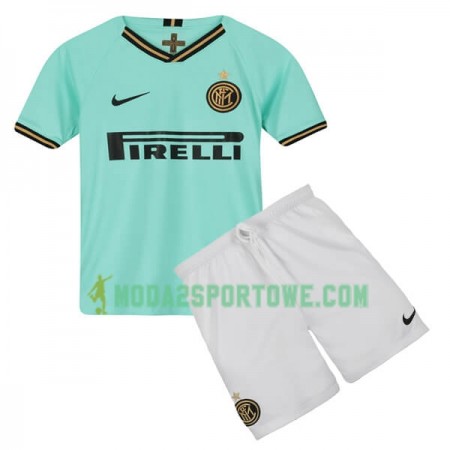 Koszulka Inter Mediolan Dziecięcy Wyjazdowe Stroje Piłkarskie 2019/20 Krótki Rękaw 